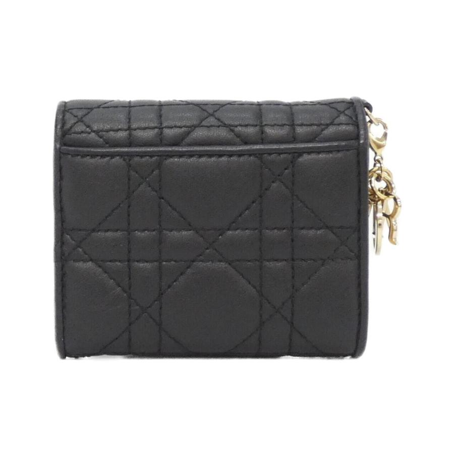 ふ*読様 【ChristianDior】ロータスウォレット S0181ONMJ クリスチャンディオール レディ ディオール ロータス ウォレット