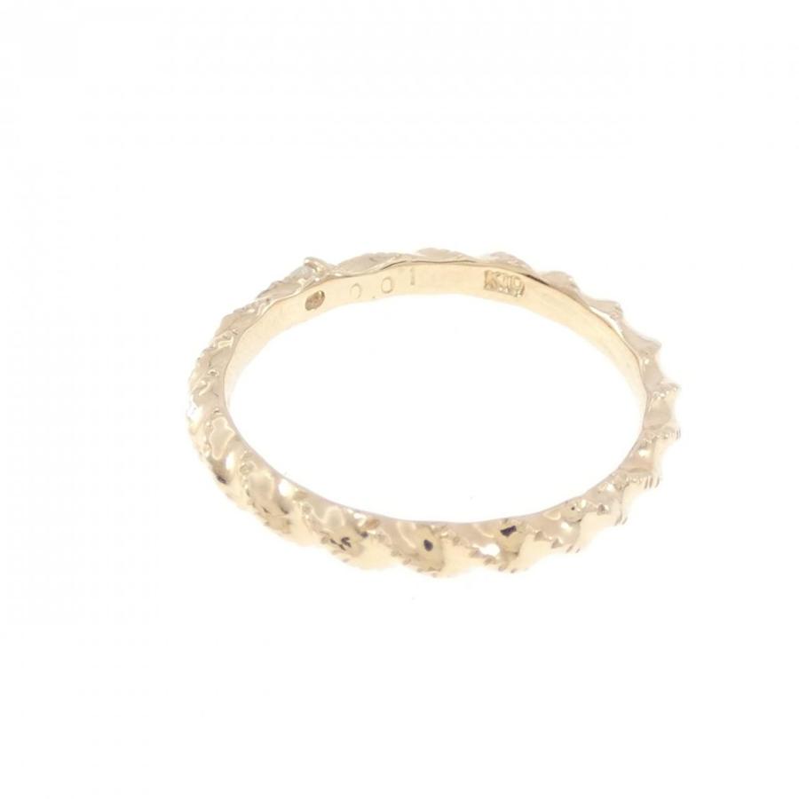 アガット ダイヤモンド ピンキーリング 0.01CT_2