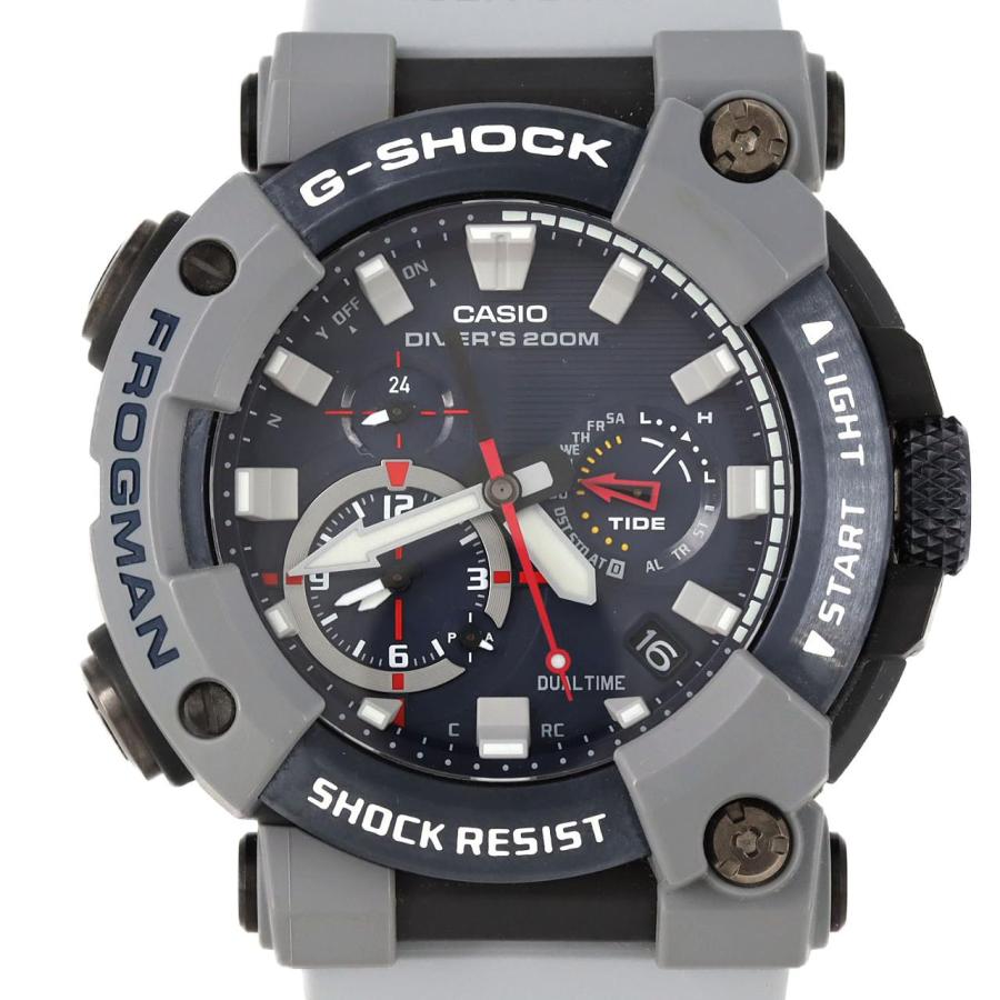 カシオ G-SHOCK・フロッグマン・ロイヤルネイビー 電波時計 GWF