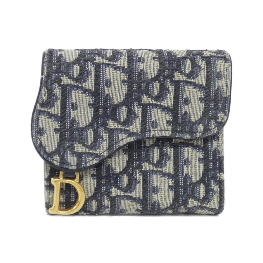 クリスチャンディオール DIOR OBLIQUE サドル ロータス ウォレット