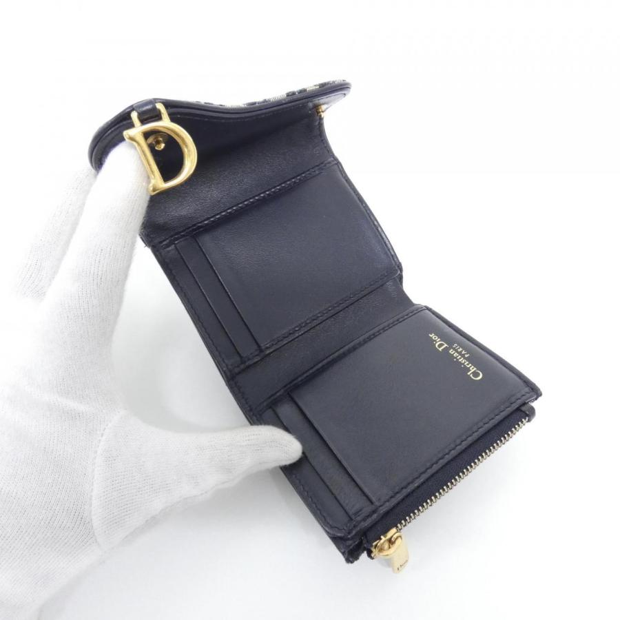 クリスチャンディオール DIOR OBLIQUE サドル ロータス ウォレット S5652CTZQ 財布 Dior ディオール サドル ロータスウォレット 三つ折り財布 (Dior