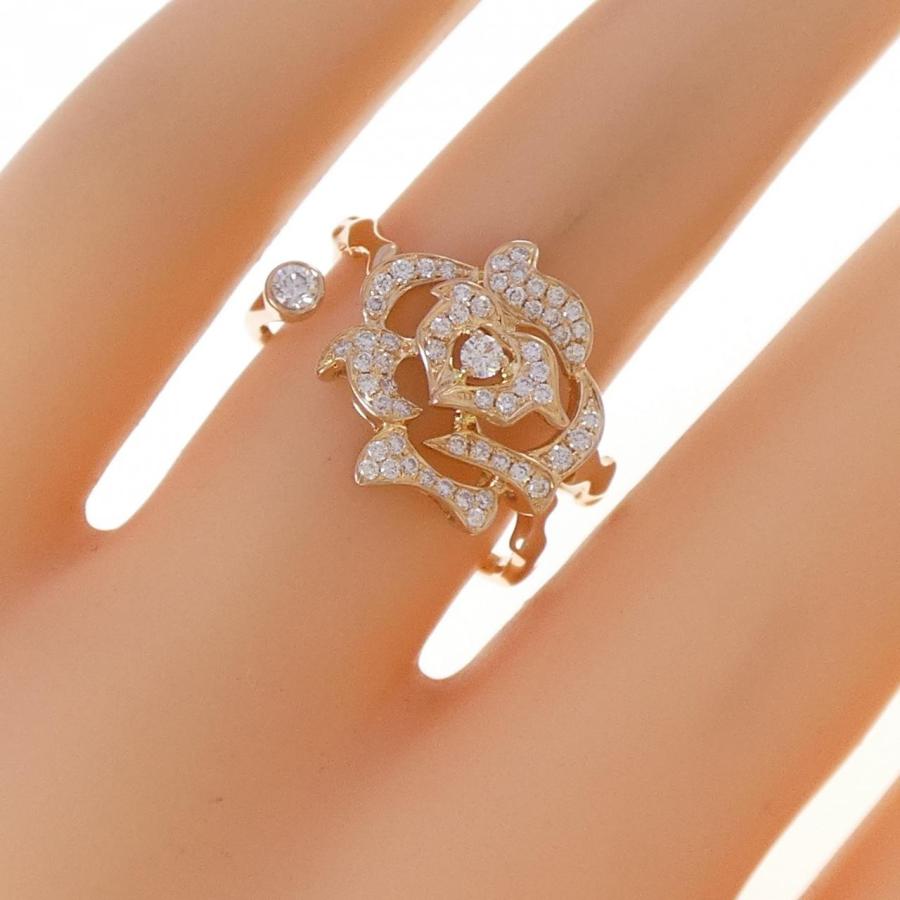 最終価格　K18WG　ローズカットダイヤモンド　リング　14号 K18PG ローズ ダイヤモンド リング 0.29CT : KOMEHYO ONLINESTORE