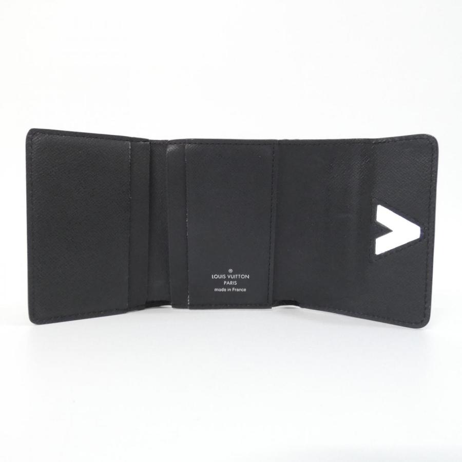 未使用 ルイヴィトン  エピ ポルトフォイユ ツイスト コンパクト XS 三つ折り財布 コンパクト財布 ブラック  シルバー金具 レザー M63322 LOUIS VUITTON ルイヴィトン 三つ折り財布 コンパクトウォレット