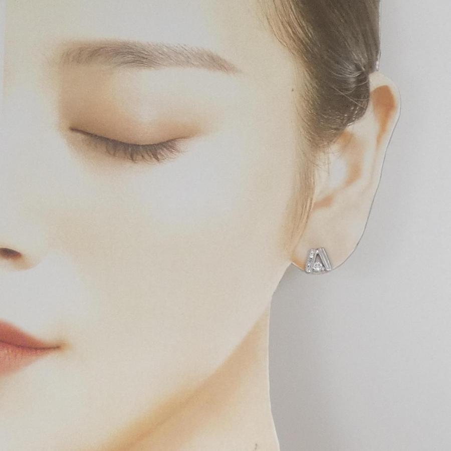 PT900 ダイヤモンド ピアス 0.14CT 片耳 : KOMEHYO ONLINESTORE Yahoo 