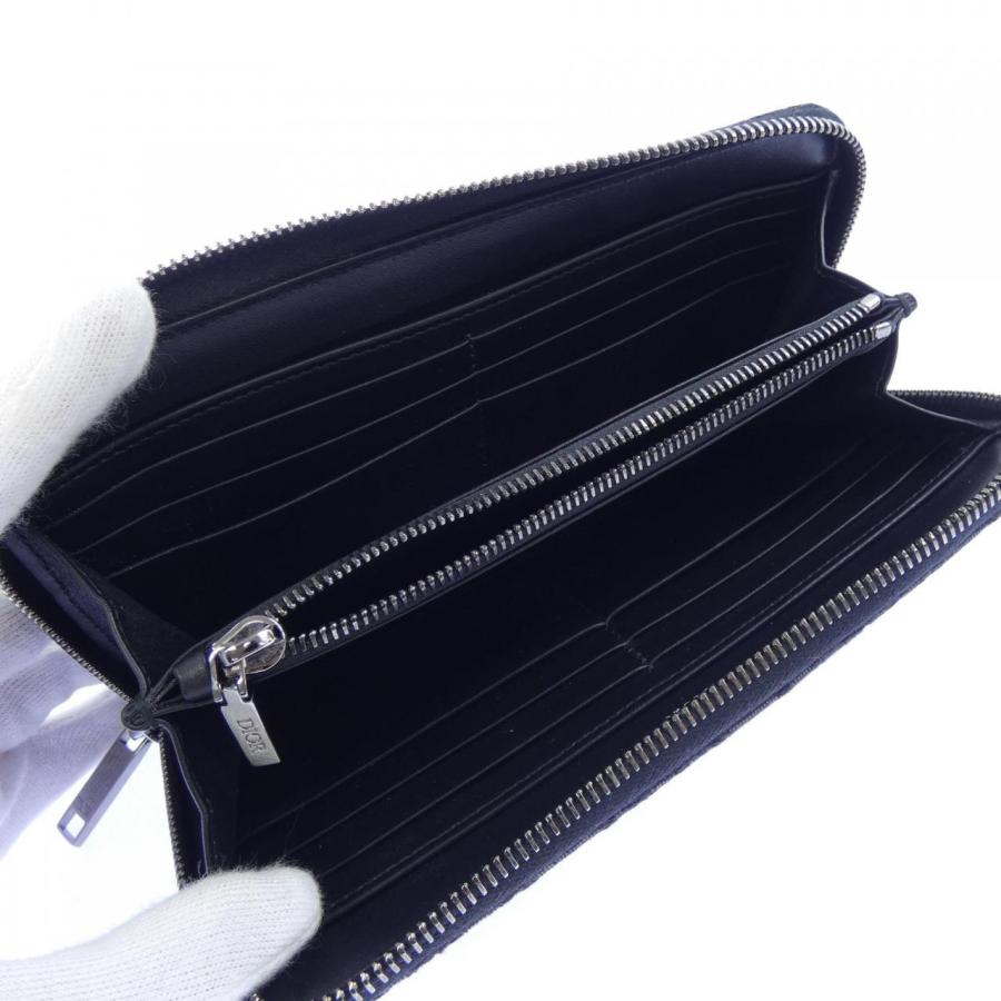 ディオール DIOR オブリーク ジャガード ロングジップウォレット