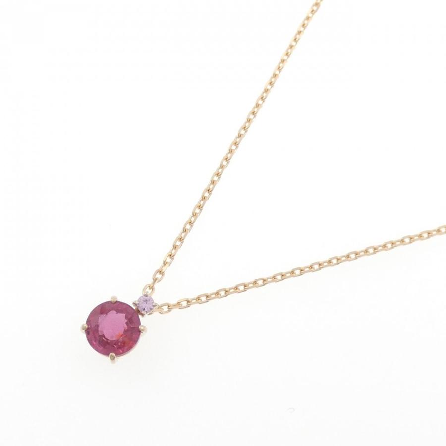 K18PG ルビー ネックレス 2.06CT : KOMEHYO ONLINESTORE Yahoo!店