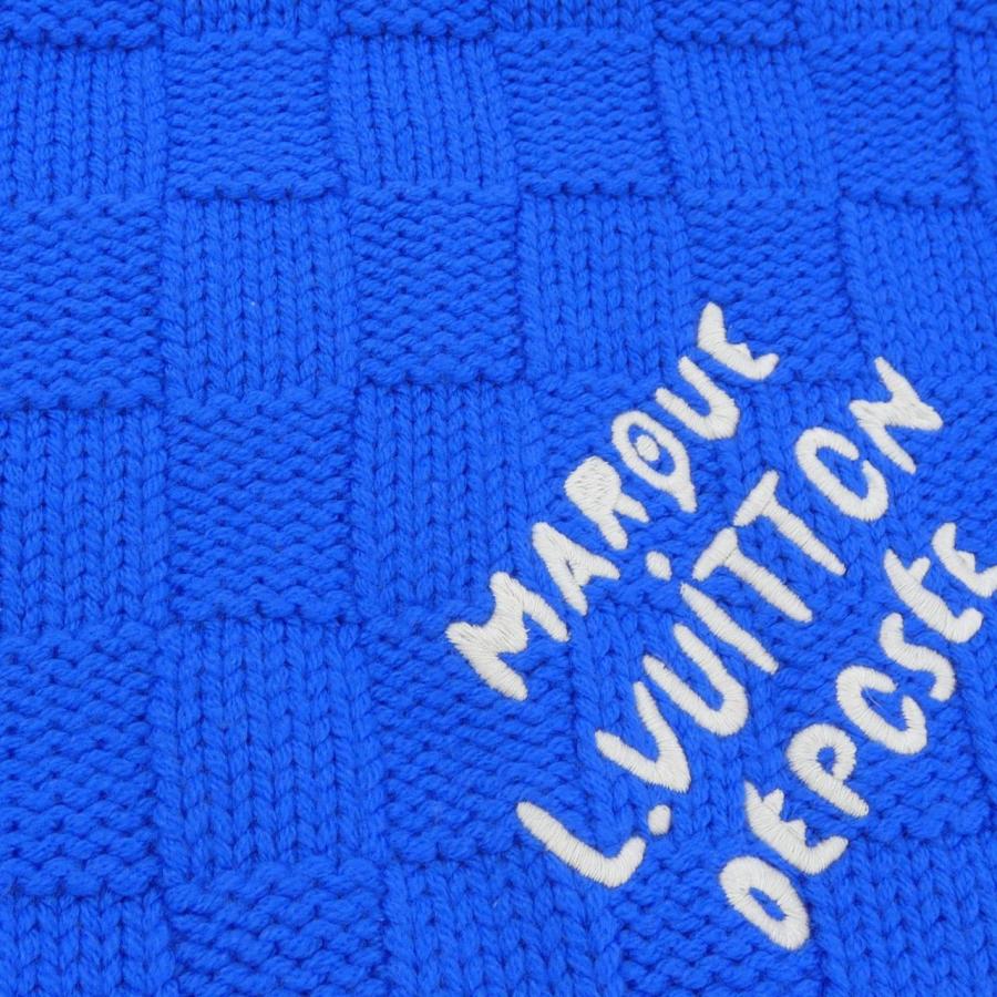 ルイヴィトン LOUIS VUITTON マフラー ダミエ ヘリテージ スナッグ M92744 MUFFLER_3