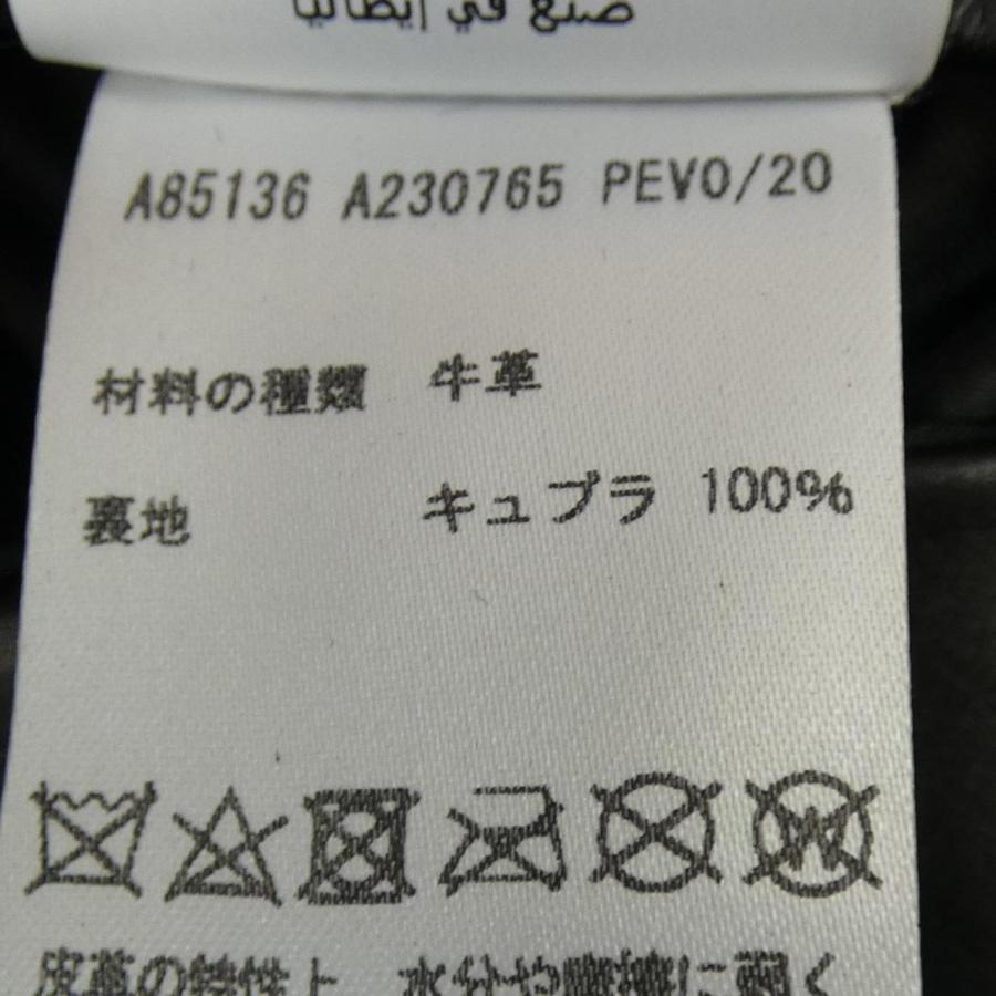 ヴェルサーチェ VERSACE A85136 レザージャケットの画像