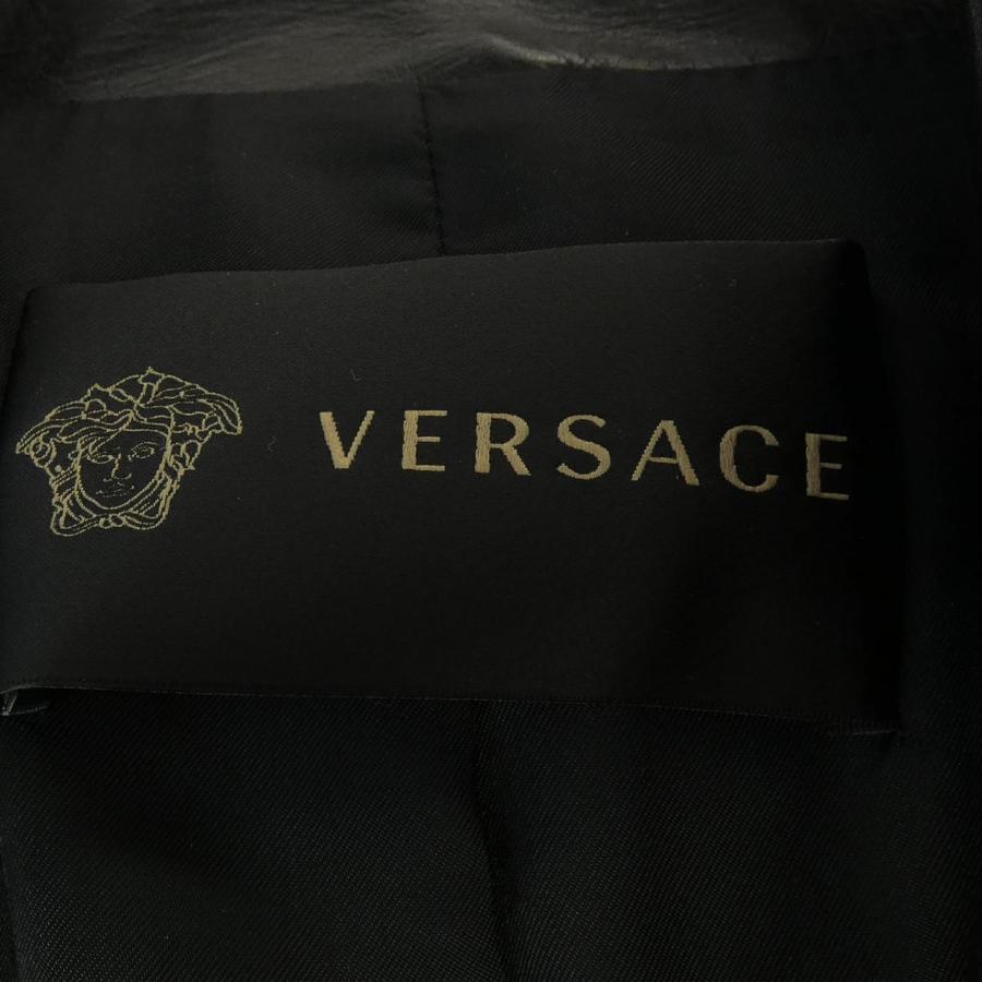 ヴェルサーチェ VERSACE A85136 レザージャケットの画像