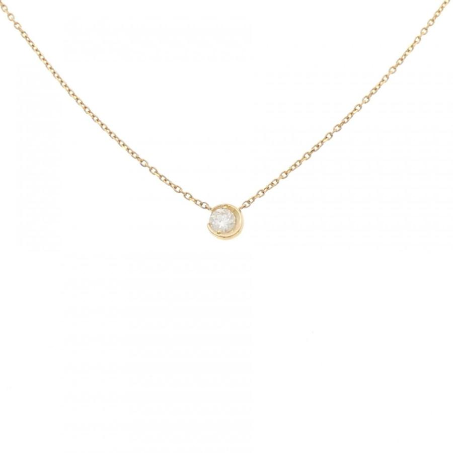 スタージュエリー ムーンセッティング ネックレス 0.10CT : KOMEHYO 