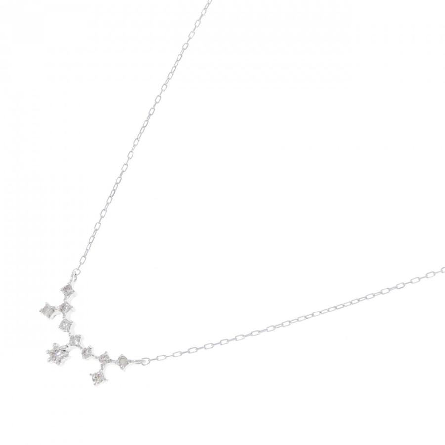 K10WG ダイヤモンド ネックレス 0.06CT : KOMEHYO ONLINESTORE Yahoo 