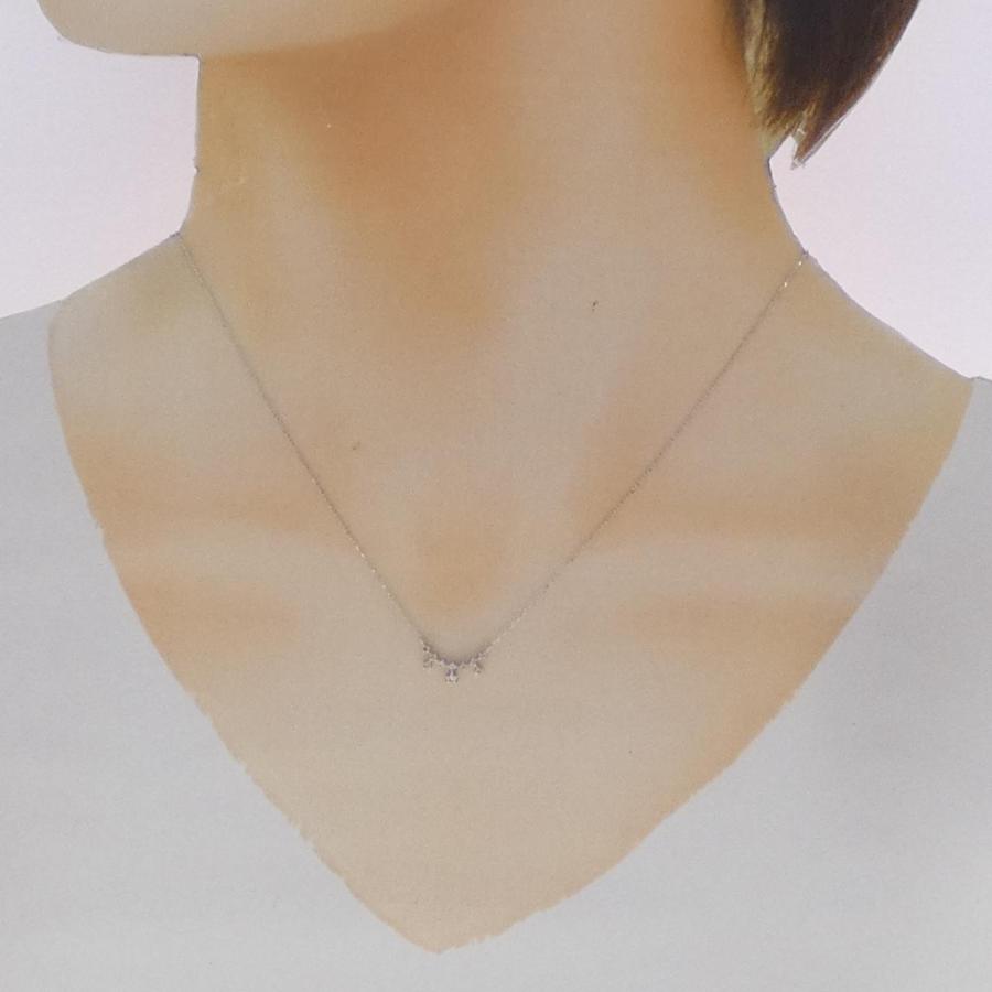 K10WG ダイヤモンド ネックレス 0.06CT : KOMEHYO ONLINESTORE Yahoo 