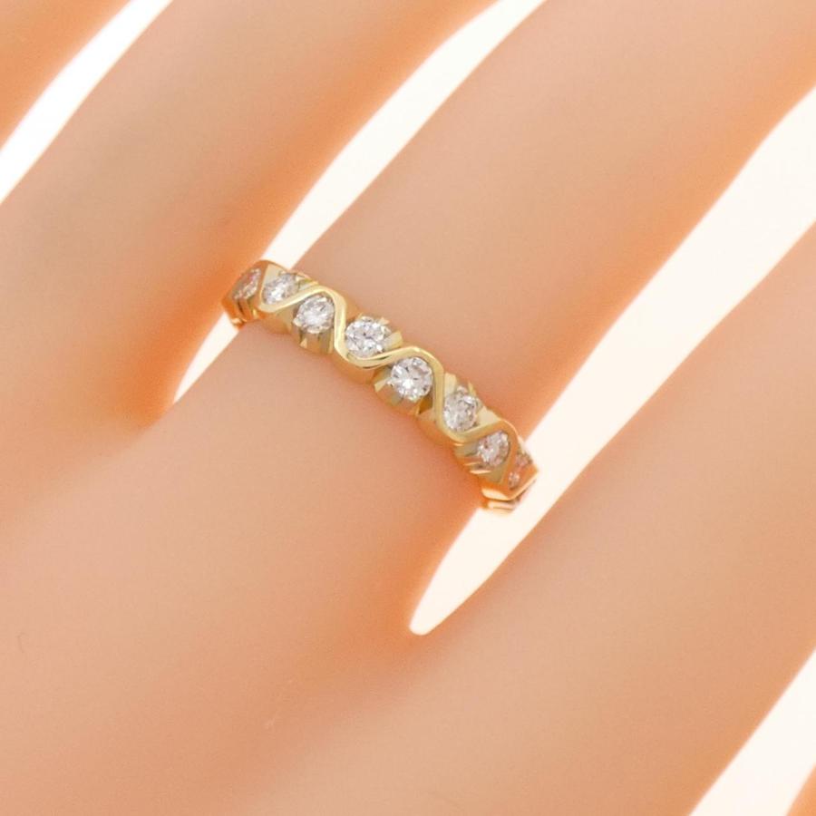 750YG フルエタニティ ダイヤモンド リング 0.90CT : KOMEHYO