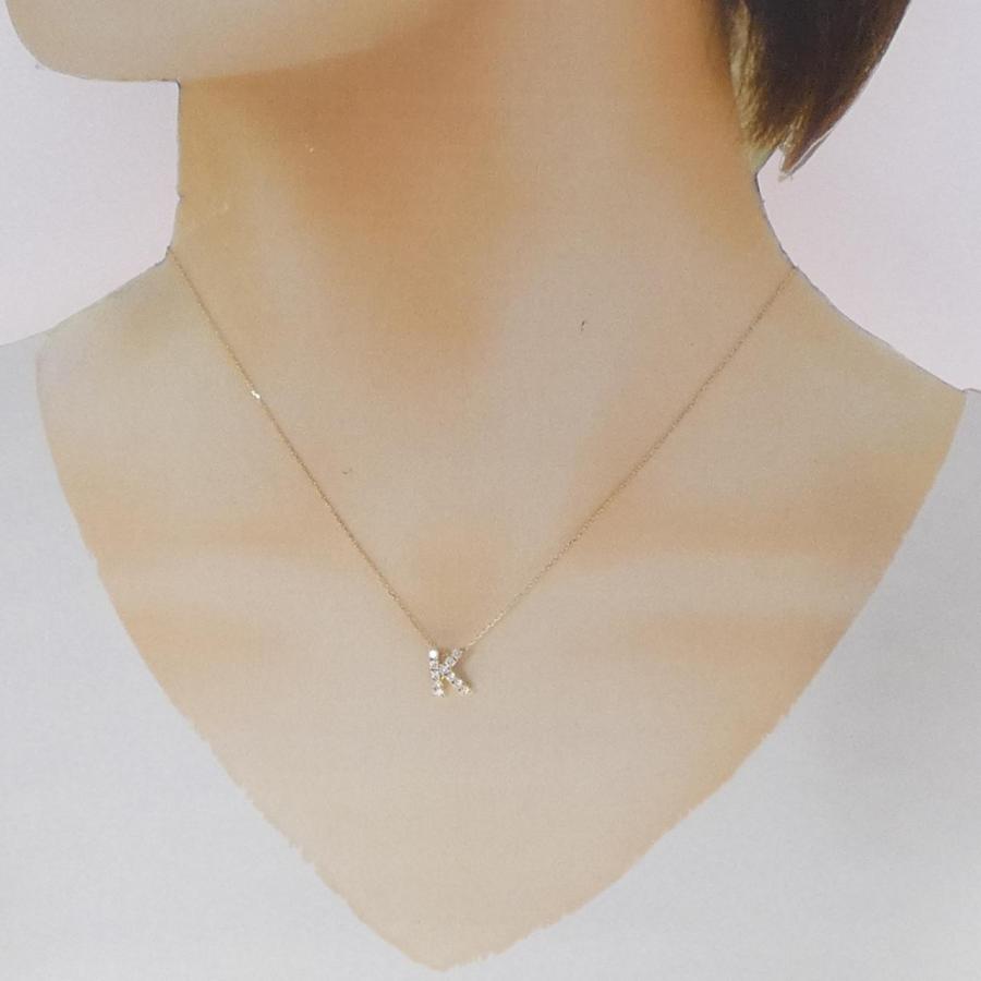 アーカー プルミエトワール イニシャル ネックレス 0.22CT : KOMEHYO 