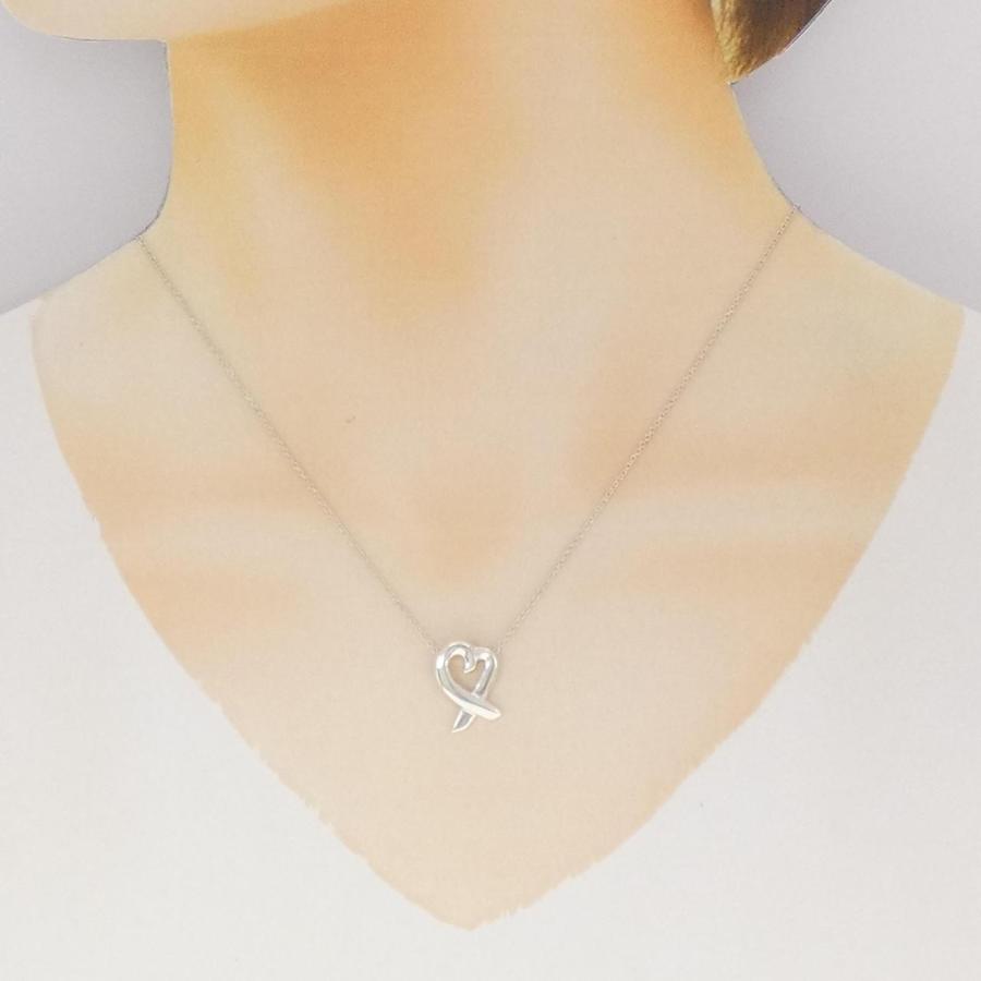 レディース Tiffany ティファニー ダブルラヴィングハート ネックレス 