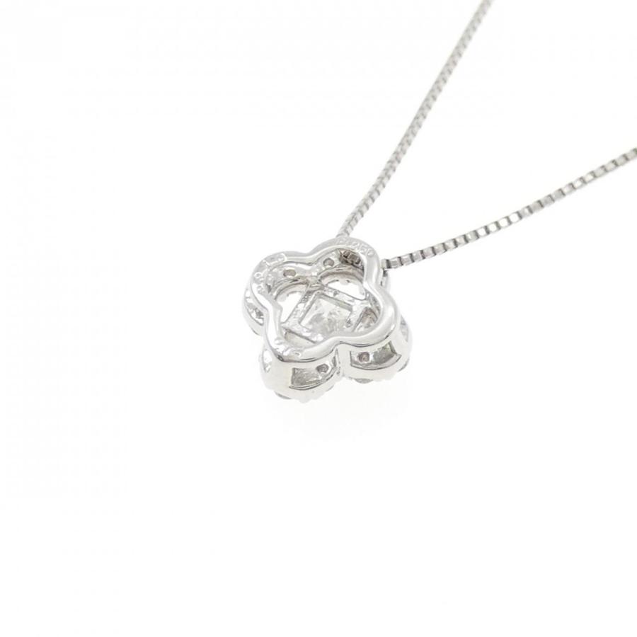 PT950/PT850 ダイヤモンド ネックレス 0.183CT