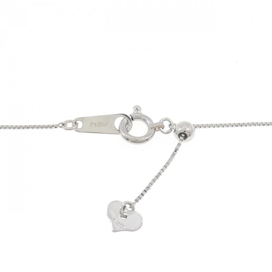 PT950/PT850 ダイヤモンド ネックレス 0.183CT