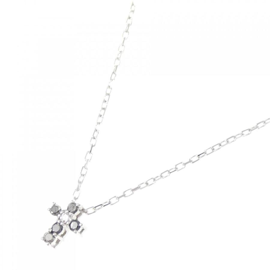 K18WG クロス ダイヤモンド ネックレス 0.06CT : KOMEHYO ONLINESTORE 