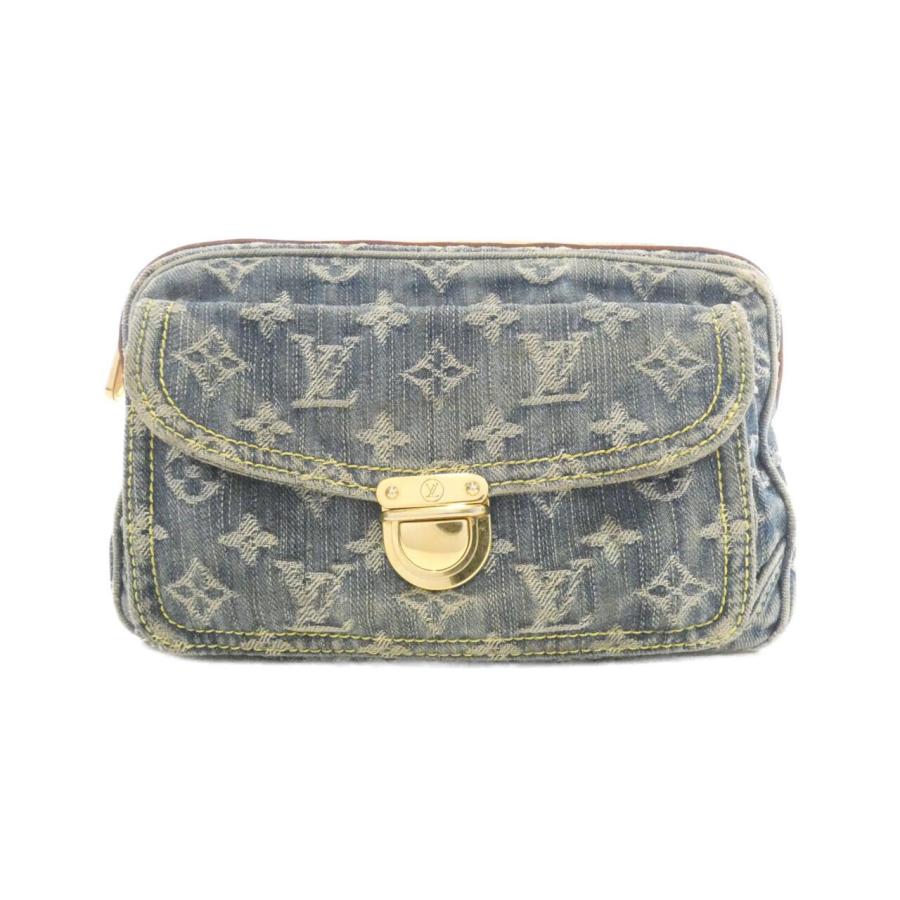 Louis Vuitton モノグラム ショルダーバッグ ルイヴィトン モノグラム デニム バムバッグ M95347 ショルダーバッグ