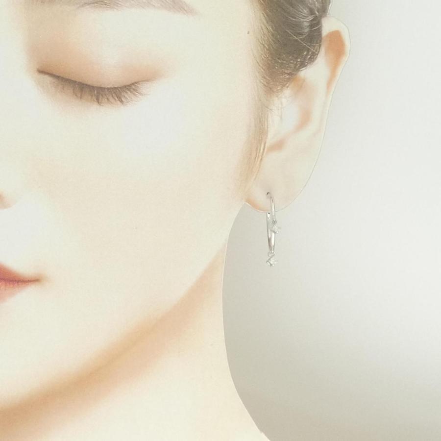 K18WG ダイヤモンド ピアス 0.30CT : KOMEHYO ONLINESTORE Yahoo!店