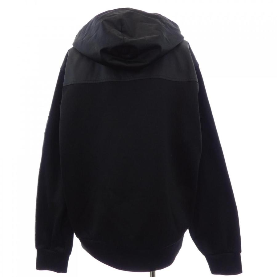 プラダ PRADA コットンフリース×RE-NYLON フーディー トライアングル