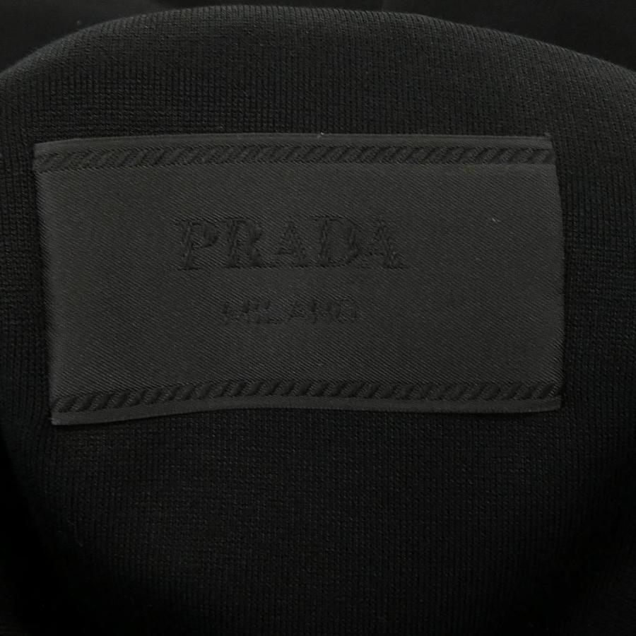 プラダ PRADA コットンフリース×RE-NYLON フーディー トライアングル