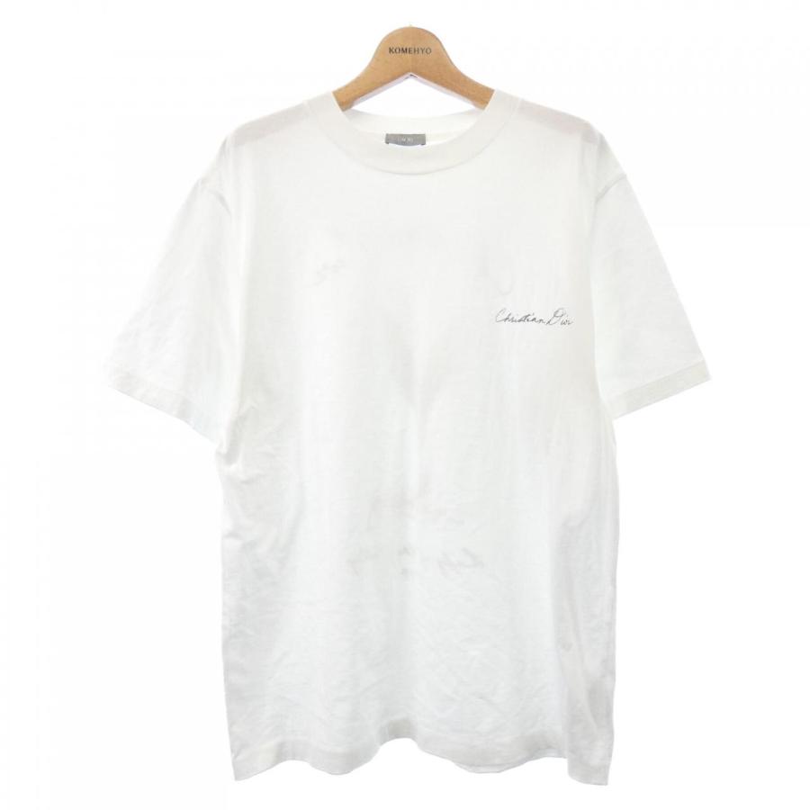 ディオール DIOR HANDWRITTEN CHRISTIAN Tシャツ 493J696A0817