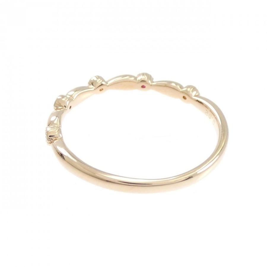 K18PG ルビー リング : KOMEHYO ONLINESTORE Yahoo!店 - 通販 - Yahoo