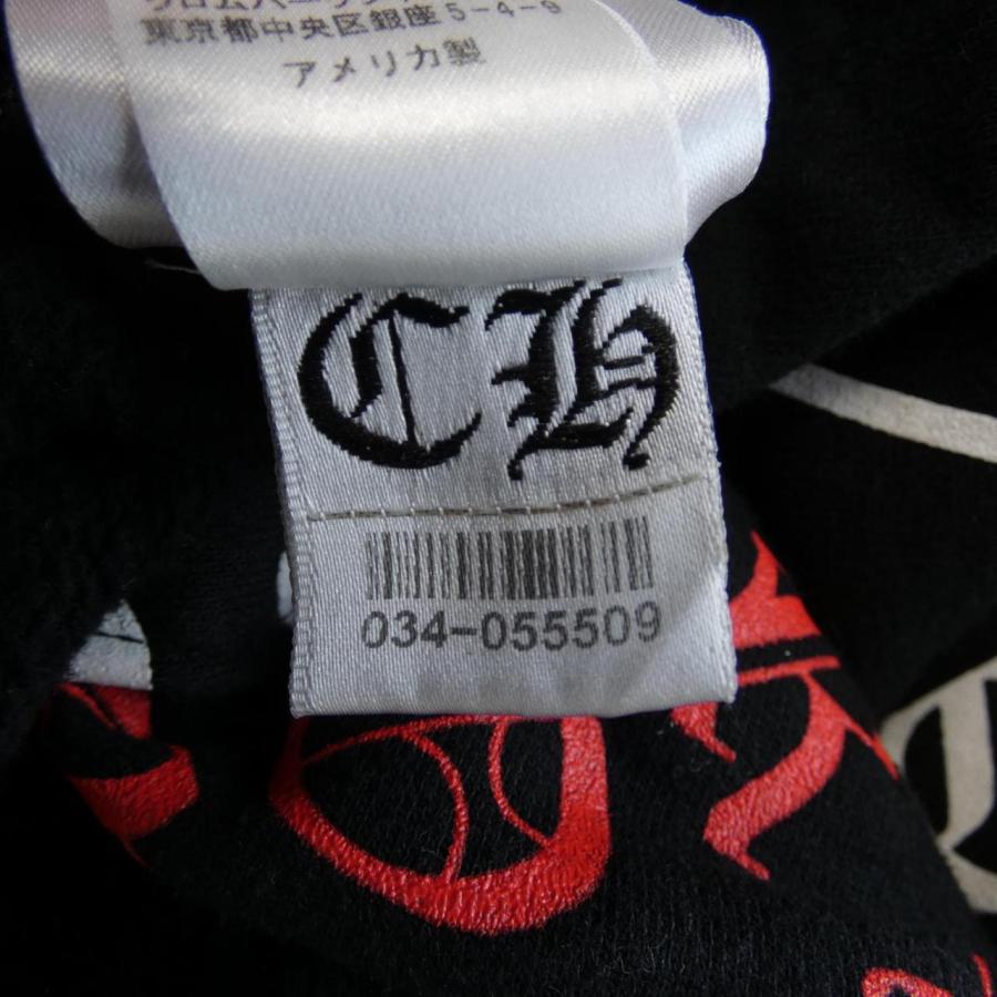 クロムハーツ CHROME HEARTS STENCIL HOODIE 408152701******A07