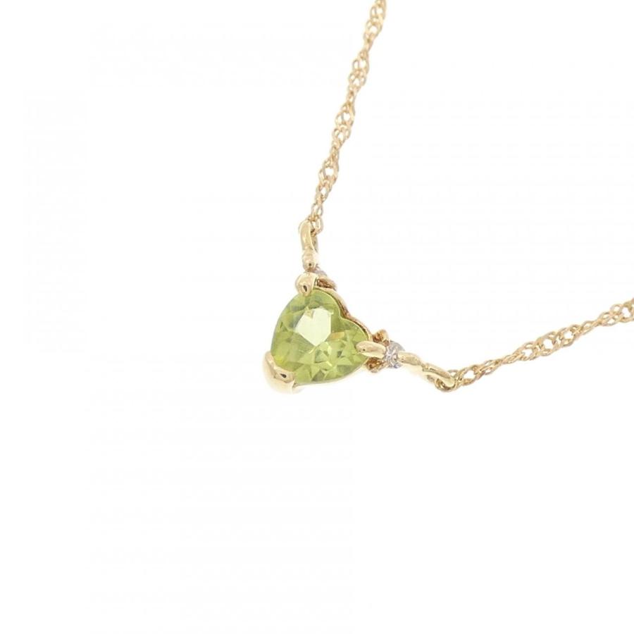 K18YG ペリドット ネックレス : KOMEHYO ONLINESTORE Yahoo!店 - 通販