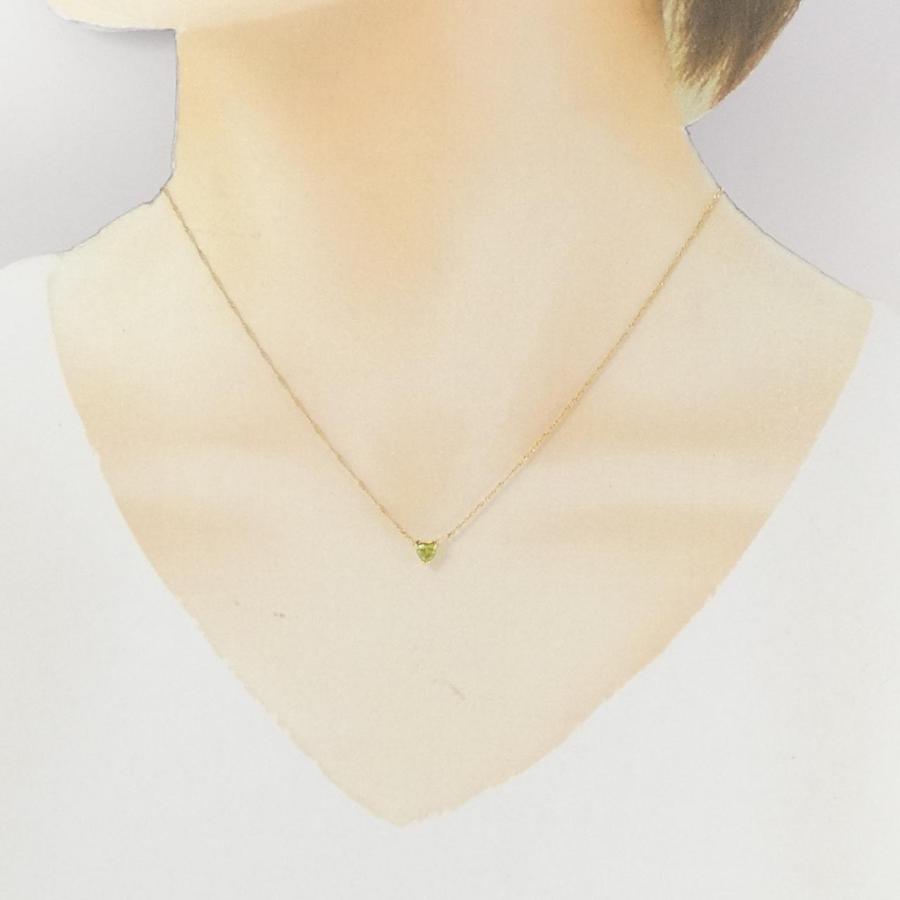K18YG ペリドット ネックレス : KOMEHYO ONLINESTORE Yahoo!店 - 通販