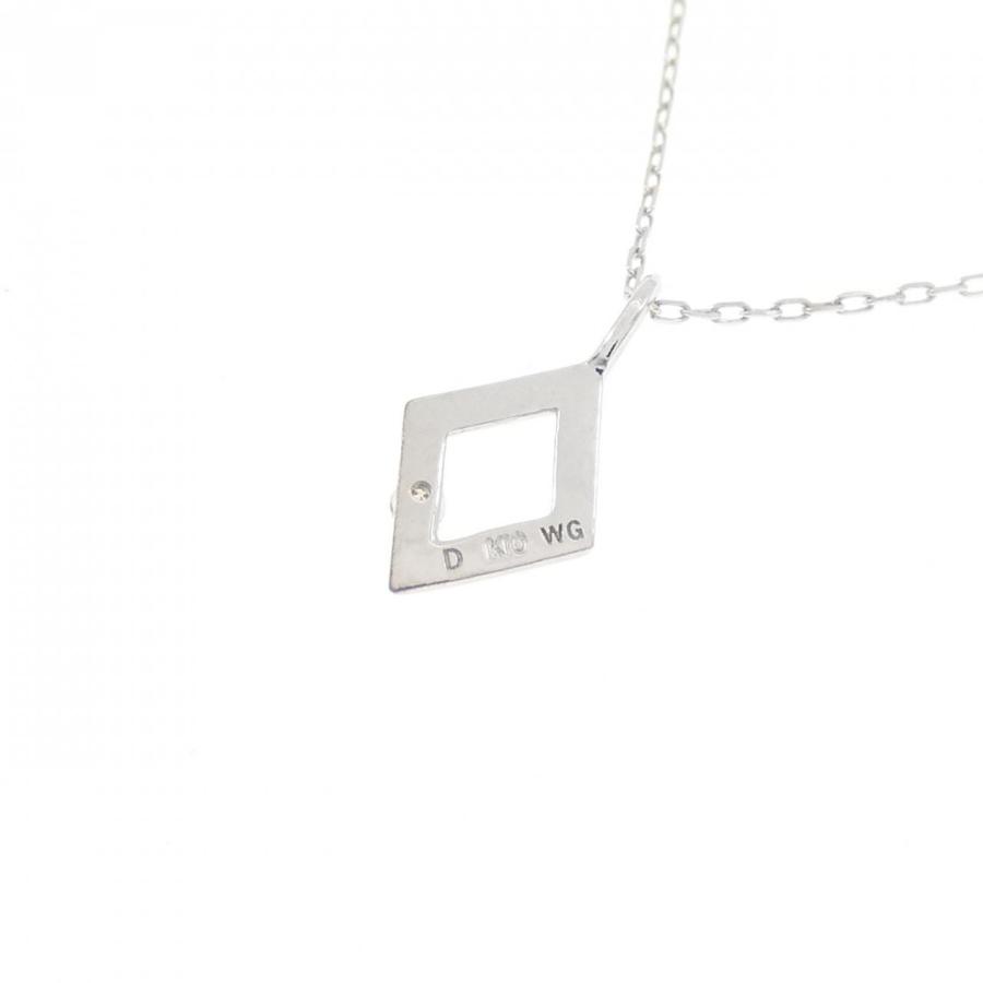 K10WG ダイヤモンド ネックレス : KOMEHYO ONLINESTORE Yahoo!店