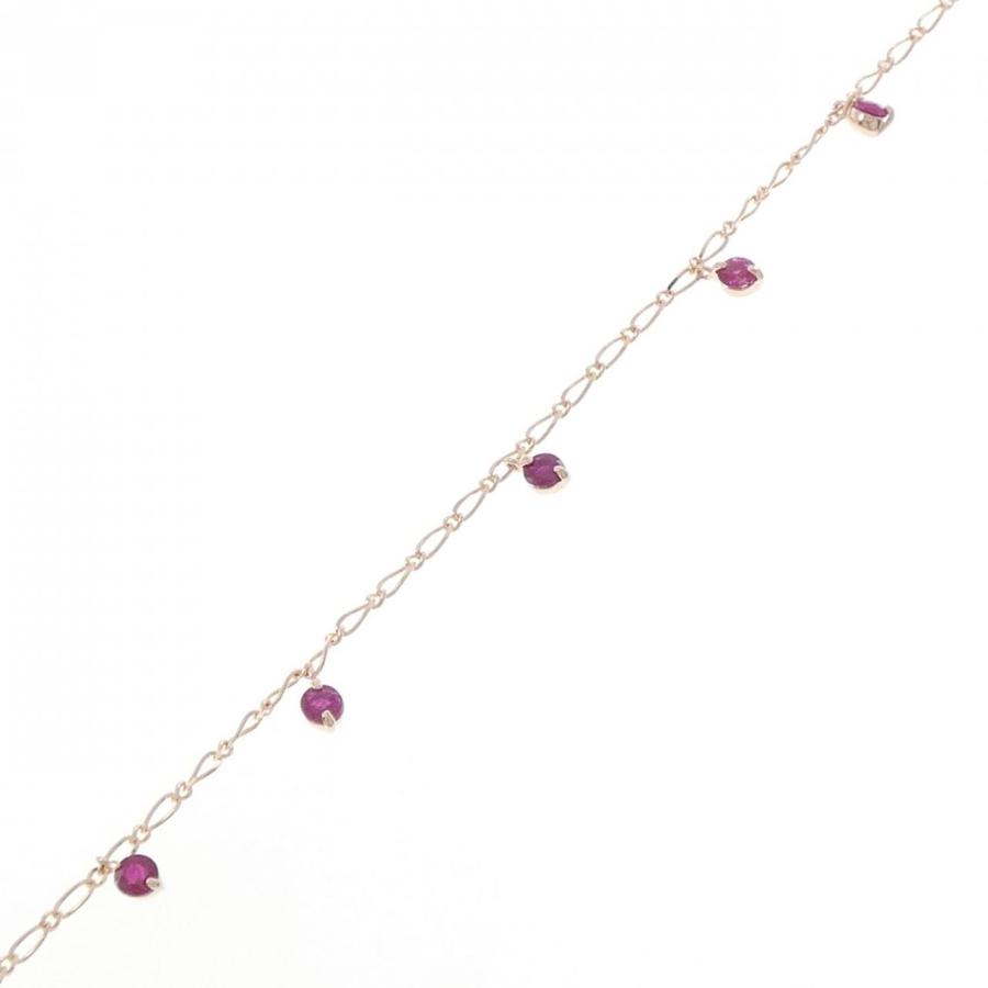 K10PG ルビー ブレスレット : KOMEHYO ONLINESTORE Yahoo!店 - 通販