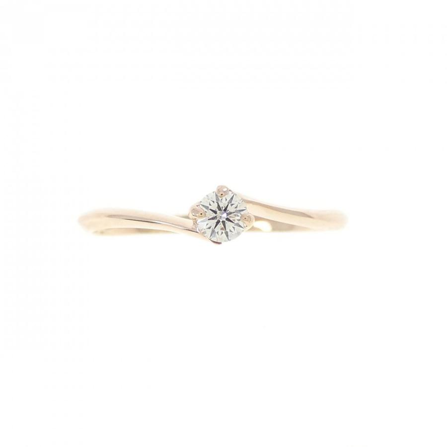 K10PG ダイヤモンド リング 0.10CT : KOMEHYO ONLINESTORE Yahoo!店