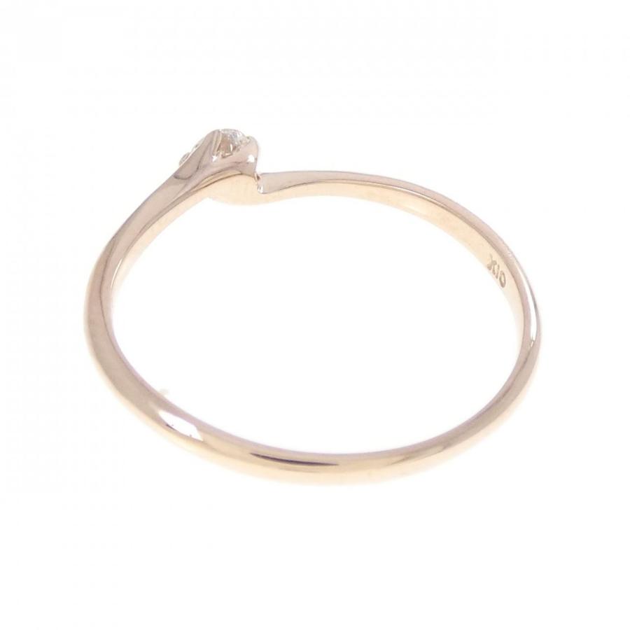 K10PG ダイヤモンド リング 0.10CT : KOMEHYO ONLINESTORE Yahoo!店