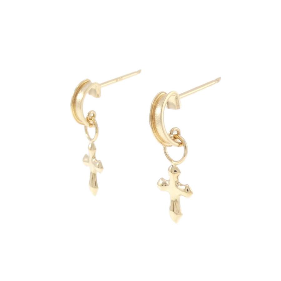 K18YG クロス ピアス : KOMEHYO ONLINESTORE Yahoo!店 - 通販 - Yahoo