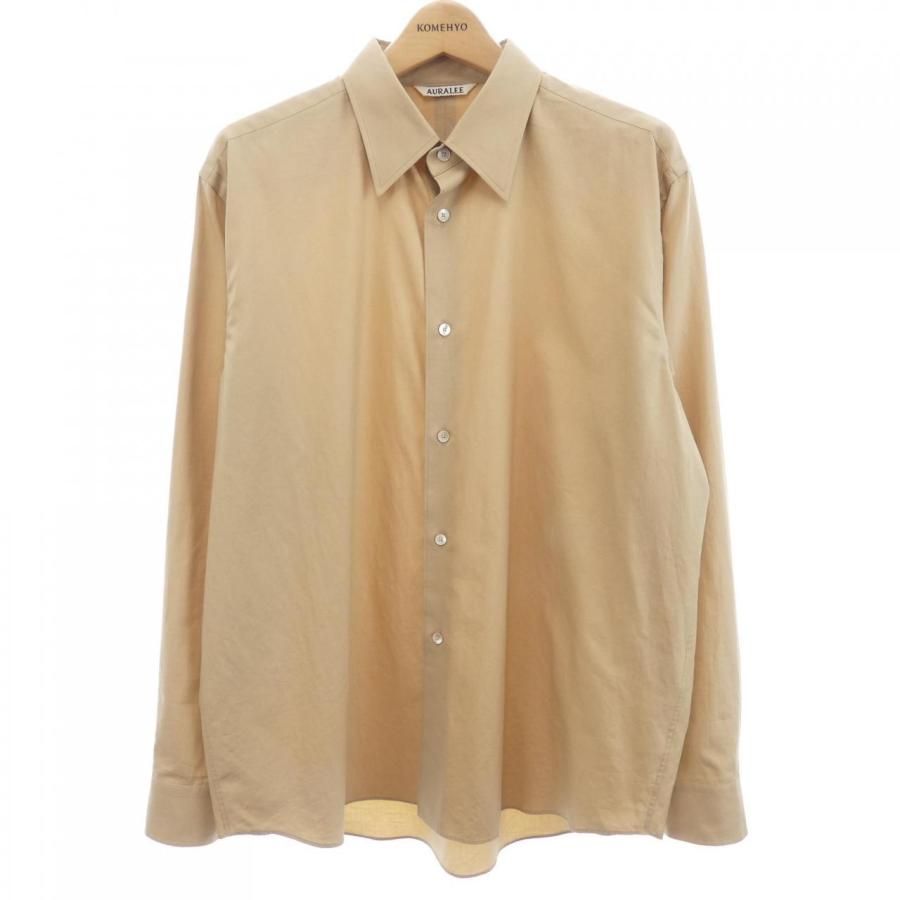 オーラリー AURALEE A24SS01TN S／Sシャツ : KOMEHYO ONLINESTORE