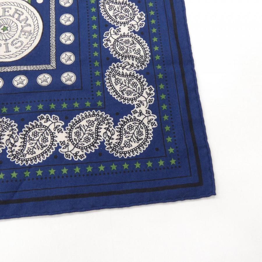 エルメス HERMES ZOUAVES ET DRAGONS BANDANA H244048S カレジェアン