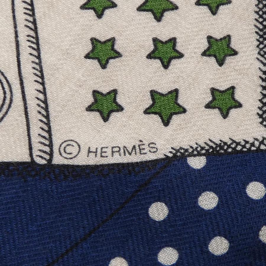 エルメス HERMES ZOUAVES ET DRAGONS BANDANA H244048S カレジェアン