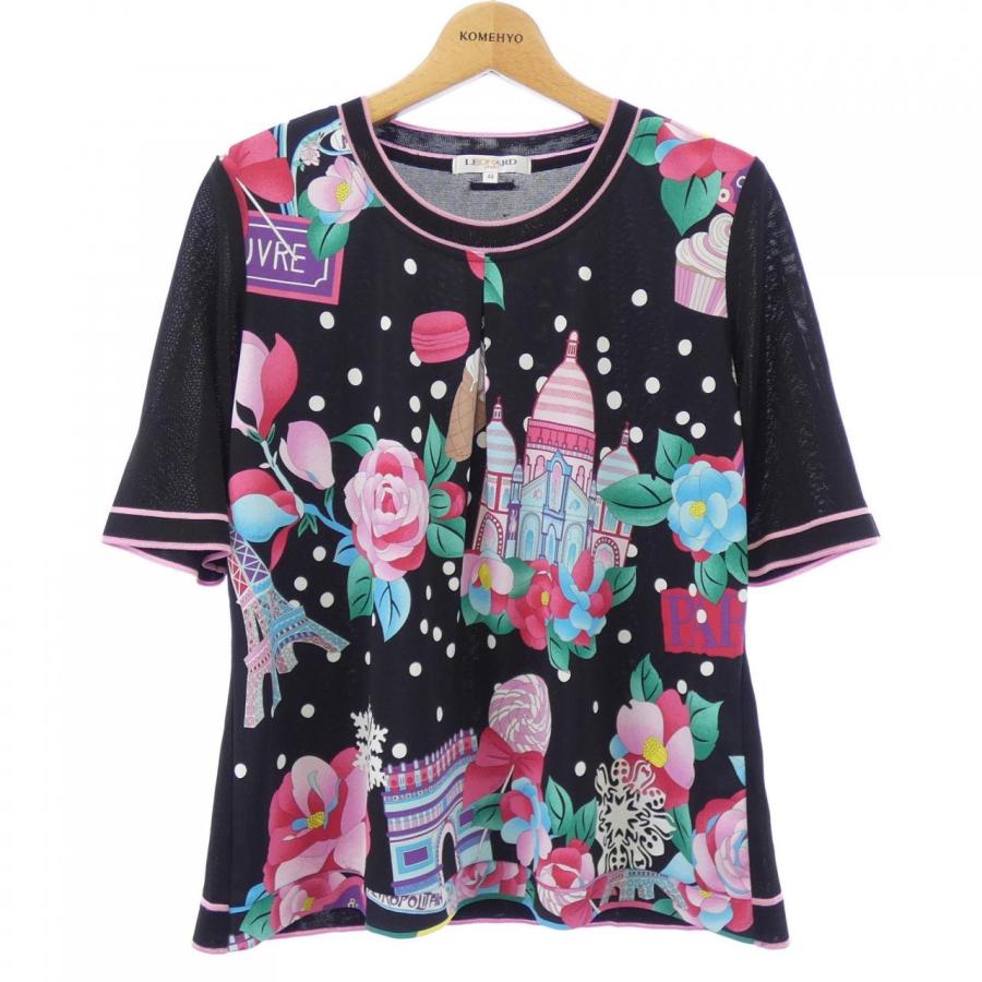【美品】LEONARD SPORT ニットジャケット　コート　フード付　ブラック レオナールスポーツ LEONARD SPORT ニット : KOMEHYO ONLINESTORE