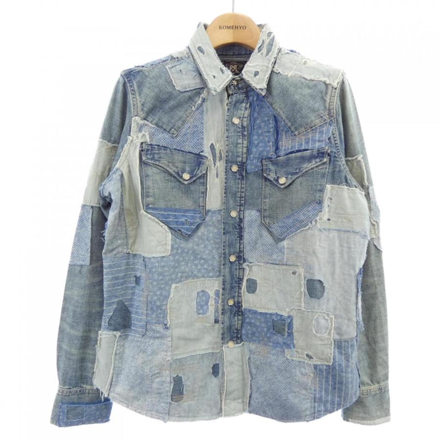 RRL半袖シャツ ソンブレロ帽子柄 ダブルアールエルラルフローレンRalph 