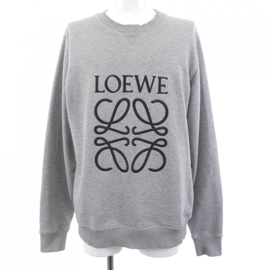 ロエベ  H6169410OF アナグラムエンブロイダリークルーネックスウェット  メンズ M ロエベ LOEWE アナグラム ANAGRAM エンブロイダリークルーネック
