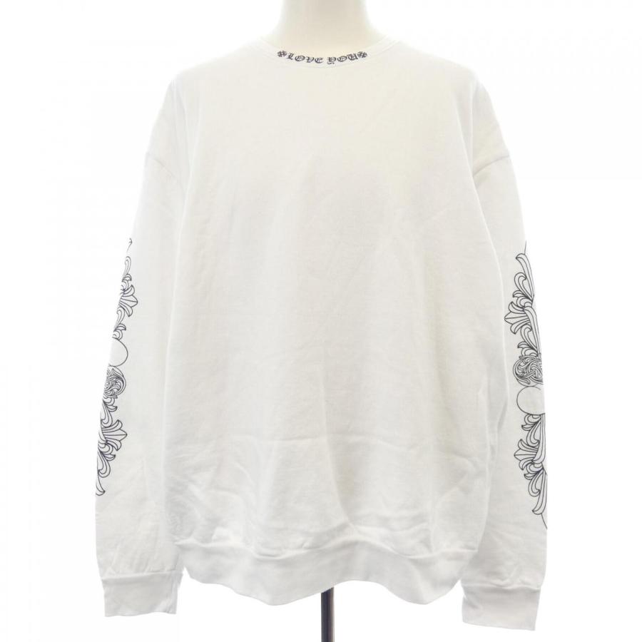 クロムハーツ CHROME HEARTS LOVE YOU CREW SWEATSHIRT スウェット クロムハーツ CHROME HEARTS LOVE YOU CREW SWEATSHIRT スウェット