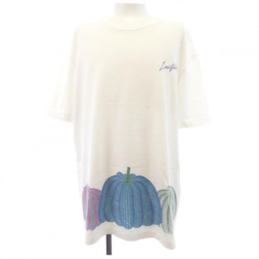 ルイヴィトン LOUIS VUITTON LV×YK パンプキンプリントTシャツ HOY25WNPG 草間彌生 Tシャツ ルイヴィトン LOUIS VUITTON LV×YK パンプキンプリントTシャツ