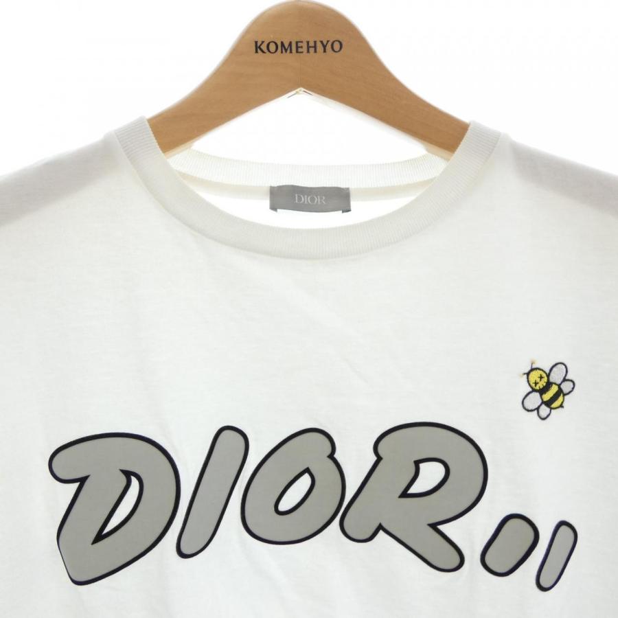 ディオール DIOR KAWS BEE刺繍 923J611X1241 Tシャツ : KOMEHYO