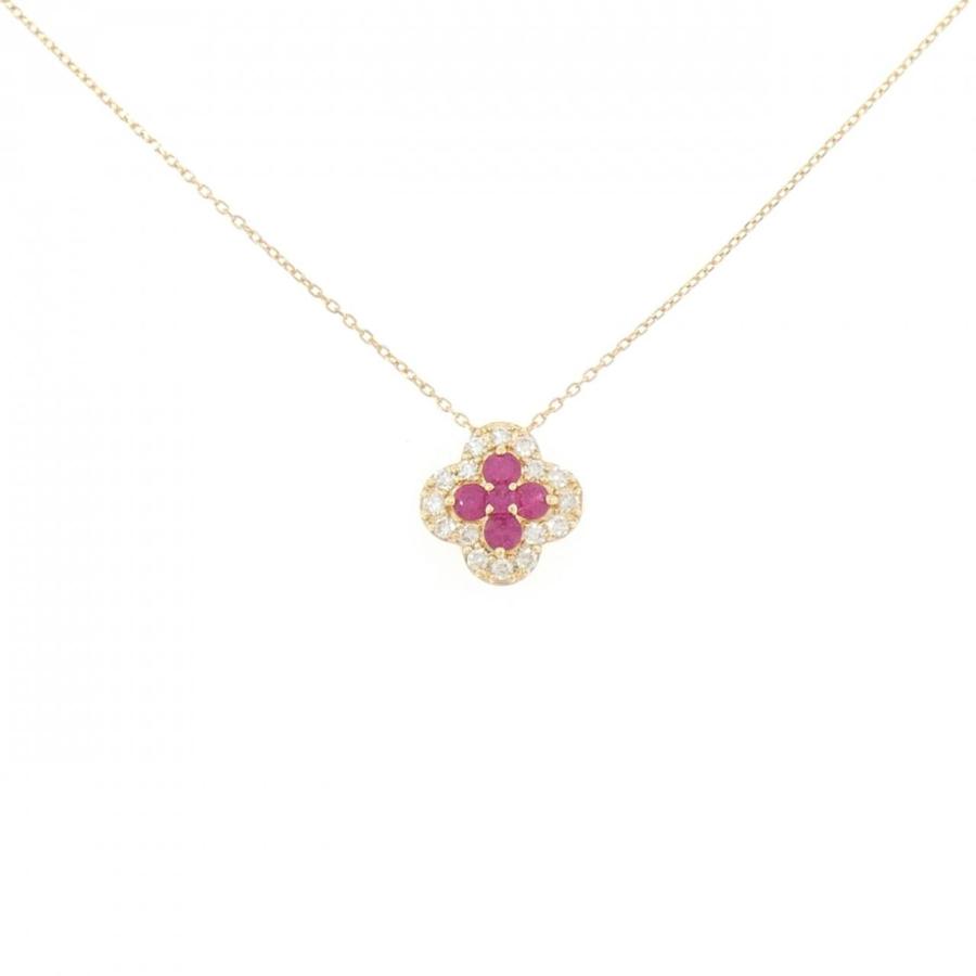 K18YG ルビー ネックレス 0.20CT : KOMEHYO ONLINESTORE Yahoo!店