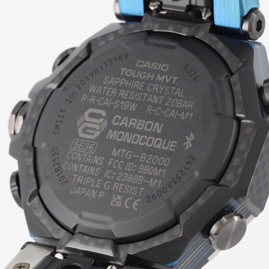 カシオ G-SHOCK・MT-G 電波時計 MTG-B2000YST-1AJR その他 ソーラー