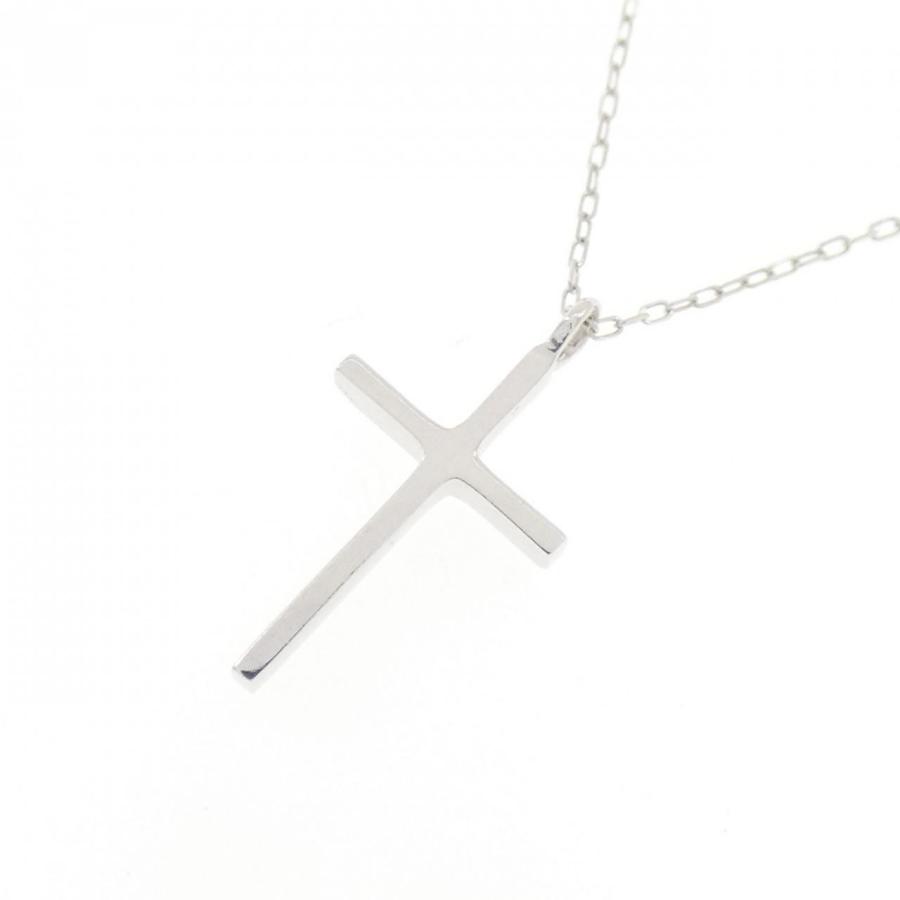 K18WG クロス ネックレス : KOMEHYO ONLINESTORE Yahoo!店 - 通販