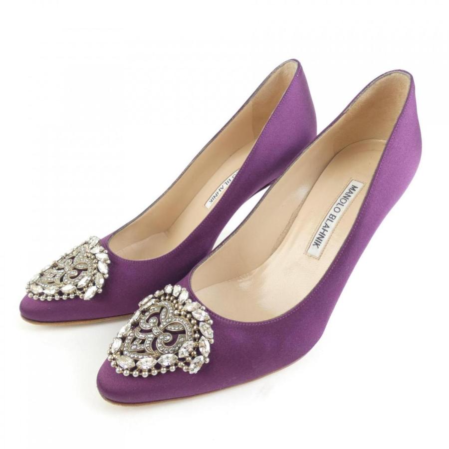 送料0円 パンプス Blahnik Manolo マノロブラニク シューズ