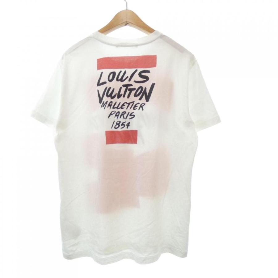 残りわずか】 L VUITTON Tシャツ グラデーション LOUIS △-8 薄ピンク